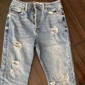 Distressed Jeans